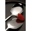 2+2 Gold ve Paslanmaz Çelik Servis Kaşığı Seti Servis Kaşığı Seti Gold ve Gümüş