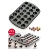 24lü Muffin Kalıb Cupcake Kapsülü Fırın Mini Kek Browni Kekstra Kurabiye Kalıbı Muffin Baking Pan