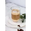 2Lİ Çift Cidarlı Bardak 300 Ml Ofis Ev Espresso Kahve Çay Fincanı