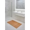 2li Naturel Bambu Banyo Matı Kaydırmaz Çamaşır Makinası Üstü Örtüsü Mutfak Bulaşık Matı Su Geçirmez