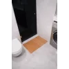 2li Naturel Bambu Banyo Matı Kaydırmaz Çamaşır Makinası Üstü Örtüsü Mutfak Bulaşık Matı Su Geçirmez