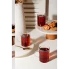 3lü Termisil Kupa Borosilikat Cam Bardak Takımı Isıya Dayanıklı Kulplu Çay Bardağı Seti 200 Ml.