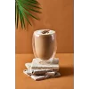 2li Çift Cidarlı Cam Bardak 350 ml Pipetli Çay Kahve Sunum Bardağı Isıya Dayanıklı Kupa Bardak Seti