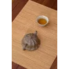 Bambu Hasır Banyo Matı Kaydırmaz Çamaşır Makine Örtüsü Mutfak Naturel Bulaşık Matı Su Geçirmez
