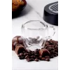 Çift Cidarlı Bardak Kupa 350 Ml Ev Ofis Espresso Kahve Çay Fincanı Borosilikat Kulplu Cam Bardak