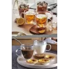 Çift Cidarlı 1Adet Bardak Cam Kupa 310 Ml Ev Ofis Espresso Kahve Fincanı