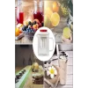 Isıya Dayanıklı Borosilikat Çelik Filtreli Bitki Çayı Süzgeçli Cam Demlik & Kulplu Sürahi 850 ml.