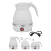 Katlanabilir Silikonlu Elektrikli Su Isıtıcısı Kamp Piknik Su Isıtıcı Taşınabilir Mini Kettle