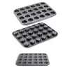 Muffin Kalıbı 24lü Cupcake Kapsülü Fırın Mini Kek Browni Kekstra Kurabiye Kalıbı Muffin Baking Pan