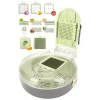 Vegetable Cutter Pro Rende Sebze Soğan Küp Doğrayıcı Dilimleyici Hazneli Kesici Dicer Rende Seti