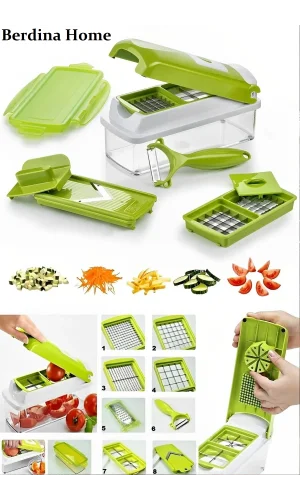 Golden Cutter Plus Pratik Patates Sebze Dilimleyici Doğrayıcı