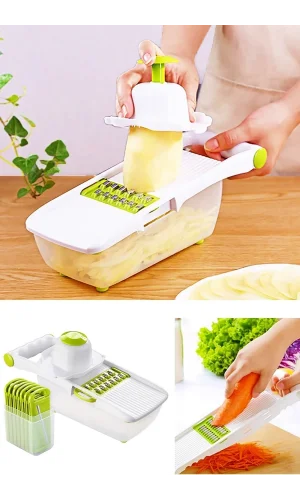 Rende Pratik Dilimleyici 13 Parça Hazneli 8 Bıçaklı