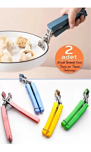 Tencere Tava Tutacağı Sıcak Kase Tutacak Pratik De Monte Tencere Tutma Aleti Fırın Tepsi Tutacağı