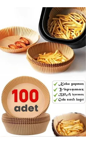 Airfryer Pişirme Kağıdı Hava Fritözü Yağ Geçirmez Kalıp Xiaomi Philips