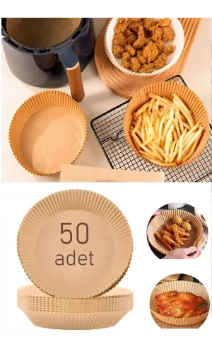 Pişirme Kağıdı Air Fryer 50 Li Pişirme Kağıdı Kızartma Çörek Pişirme Buharda