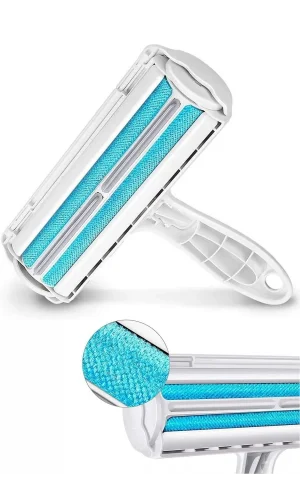 Kedi Köpek Evcil Hayvan Tüy Temizleyici Kıl Toz Toplayıcı Hazneli Elbise Halı Yatak Temizleme