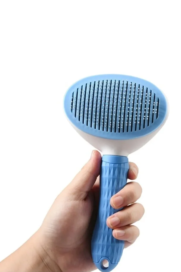 Kedi Fırça Ve Tarağı Kıl Tüy Toplama Basmalı Tiftik Kedi Köpek Evcil Hayvan Temizleme Masaj Aleti