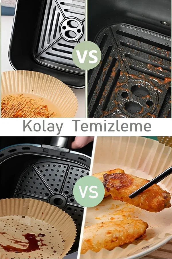 Pişirme Kağıdı Air Fryer 50 Li Pişirme Kağıdı Kızartma Çörek Pişirme Buharda