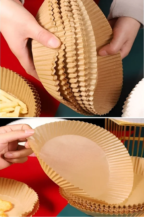 Pişirme Kağıdı Air Fryer 50 Li Pişirme Kağıdı Kızartma Çörek Pişirme Buharda