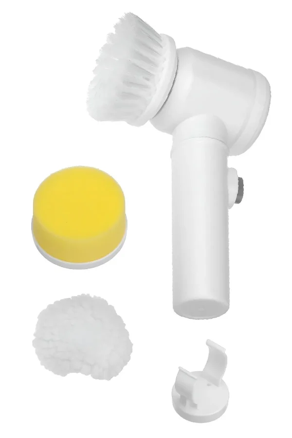 Şarjlı Temizlik Mutfak Fırçası Musluk Parlatma Cilalama Araba Fırçası Döner