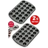 Muffin Kalıbı 24lü Mini Cupcake Fırın Kapsülü Kek Browni Kekstra Kurabiye Kalıbı Muffin Baking Pan