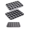 Muffin Kalıbı 24lü Mini Cupcake Fırın Kapsülü Kek Browni Kekstra Kurabiye Kalıbı Muffin Baking Pan