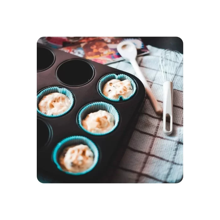 Muffin Kalıbı Kek 12li Cupcake Muffin Kurabiye Turta Kalıbı Fırın Pasta Çörek
