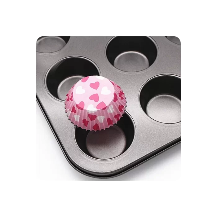 Muffin Kalıbı Kek 12li Cupcake Muffin Kurabiye Turta Kalıbı Fırın Pasta Çörek