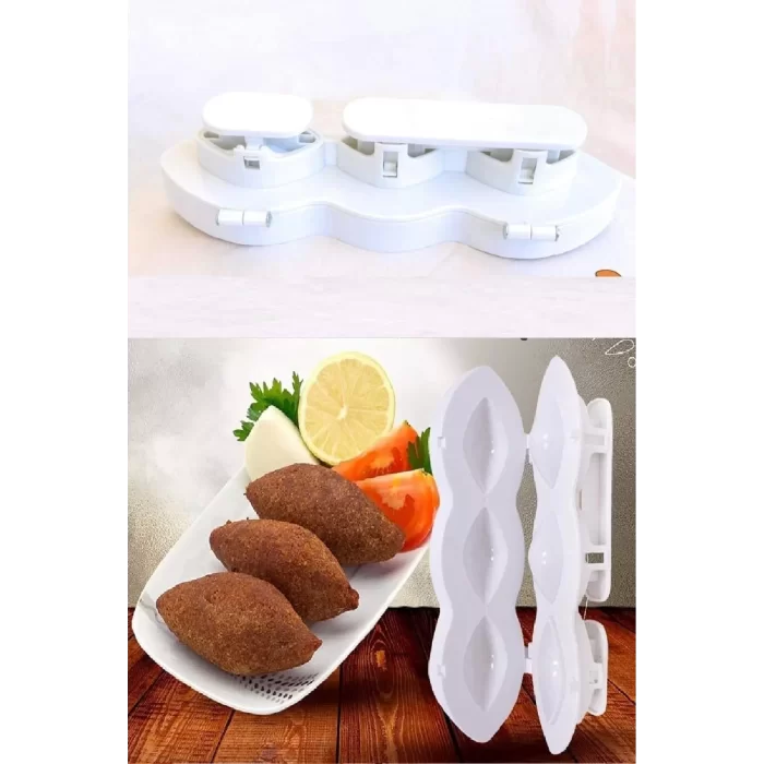 Içli Köfte Aparatı Yeni Nesil Pratik Express Abs Basmalı 3 Lü Içli Köfte