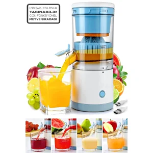 Usb Şarj Edilebilir Taşınabilir Meyve Sıkacağı Otomatik Meyve Ve Sebze