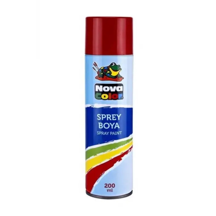 KARSLIOĞLU N.COLOR SPREY BOYA 200 ml.KIRMIZI