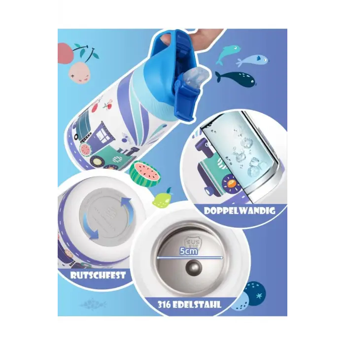 MATARA PASLANMAZ ÇELİK 350 ML KARMA