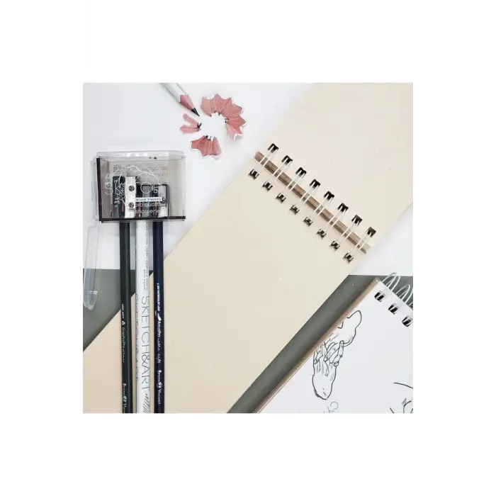 BRUNO VİSCONTİ KALEMTIRAŞ SKETCH&ART 18 Lİ KUTU 35-0044