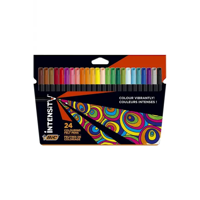 KEÇELİ BOYA KALEMİ INTENSITY 24 RENK