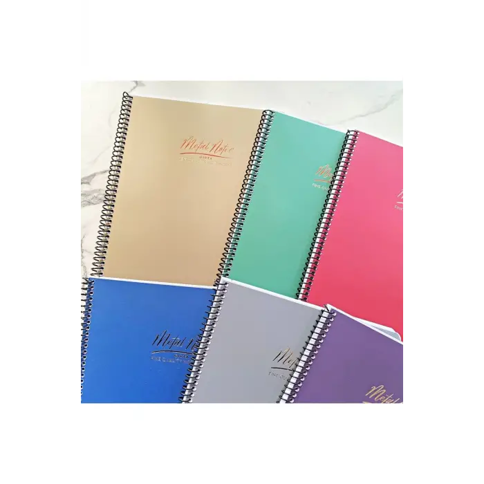 GIPTA DEFTER METAL NOTES A4 60YP ÇİZGİ SPR PP KPK