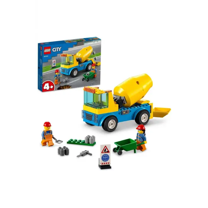 LEGO CİTY CEMENT MİXER TRUCK