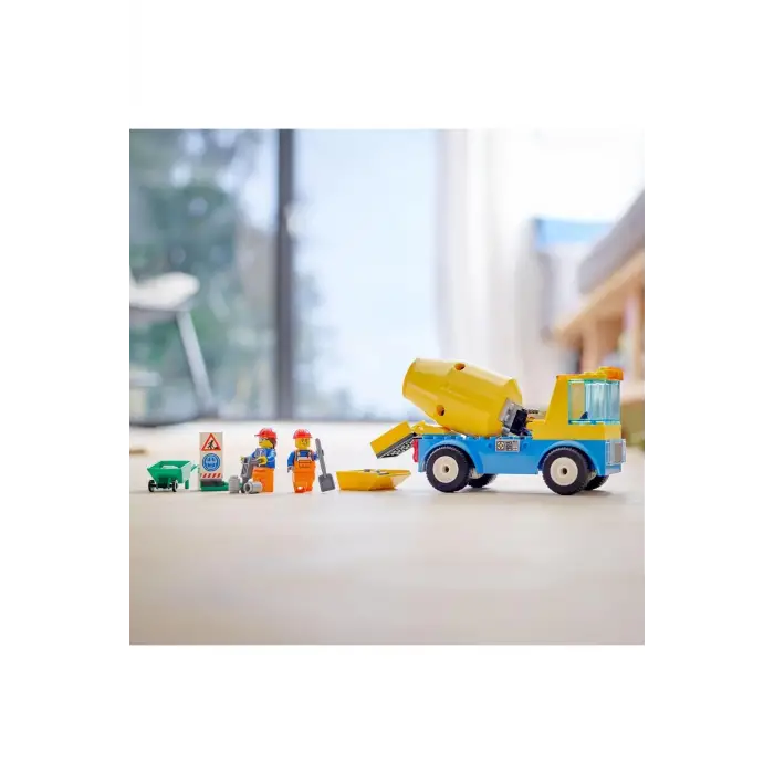 LEGO CİTY CEMENT MİXER TRUCK