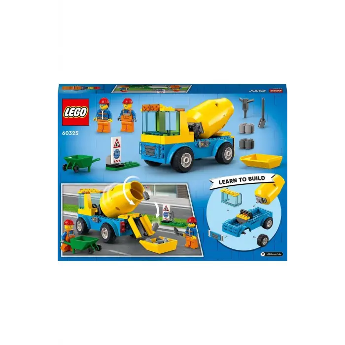 LEGO CİTY CEMENT MİXER TRUCK
