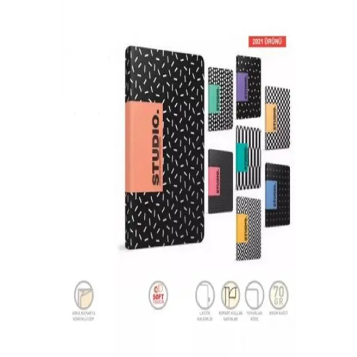 STUDİO Pİ. DK. SRT. KP. DEF. 17*24 120YP KARELİ