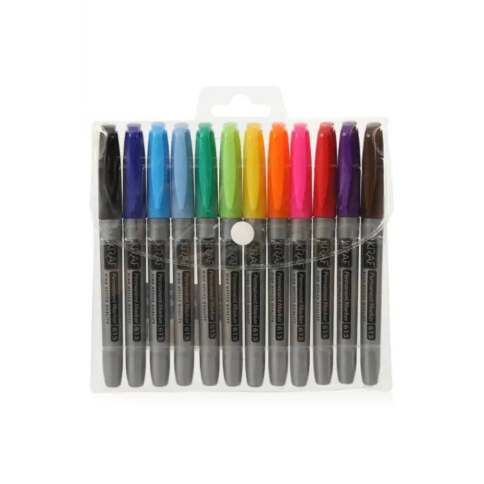 Kraf Permanent Markör 12 Li 615G