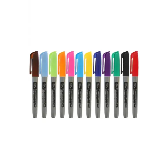 Kraf Permanent Markör 12 Li 615G