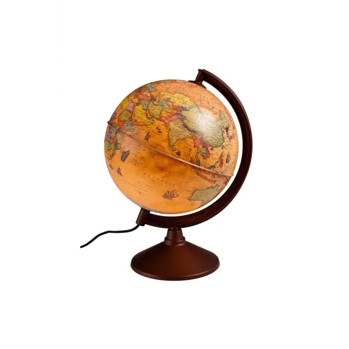 Küre Işıklı Antık 20cm