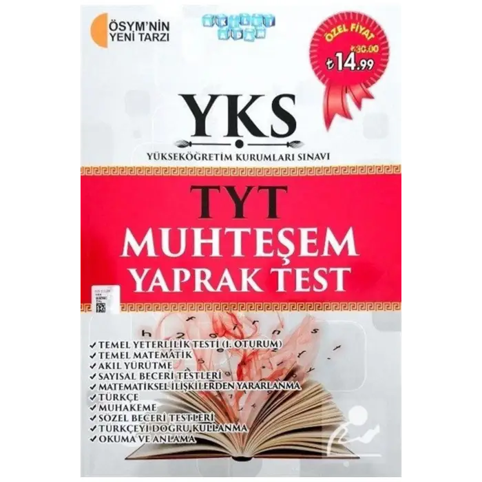 AKILLI ADAM YKS TEMEL YETERLİLİK TESTİ MUHTEŞEM YAPRAK TEST