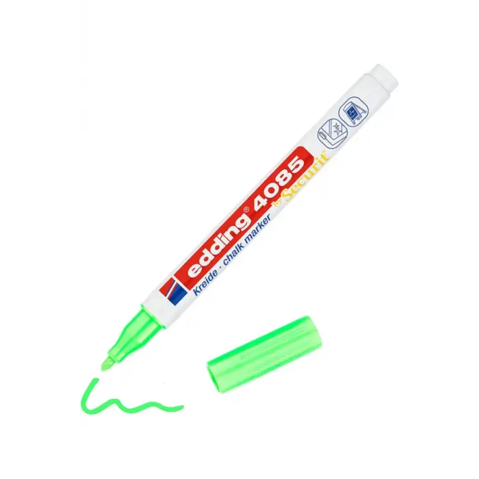 Edding (E-4085) Cam Kalemi Fosforlu Yeşil