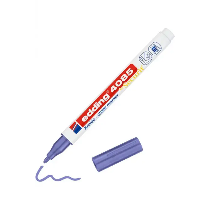 Edding (E-4085) Cam Kalemi Metalik Mor