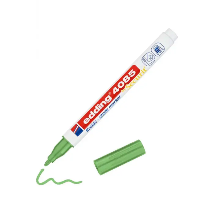 Edding (E-4085) Cam Kalemi Metalik Yeşil