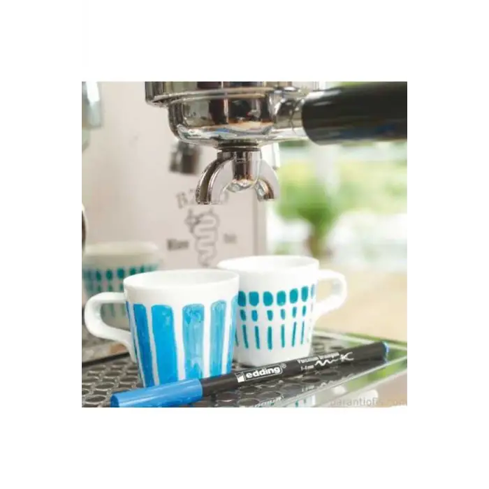 Edding E-4200 Porselen Kalemi Seti 6Li Soğuk