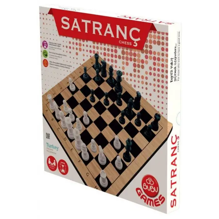 Bubu Staranç Chess Ahşap