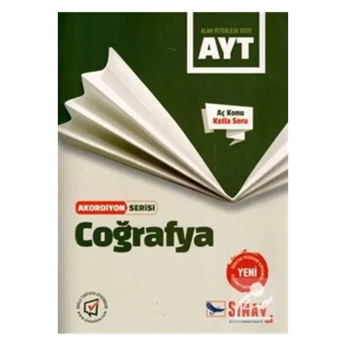 SINAV AYT COĞRAFYA AKORDİYON SERİSİ (YENİ)