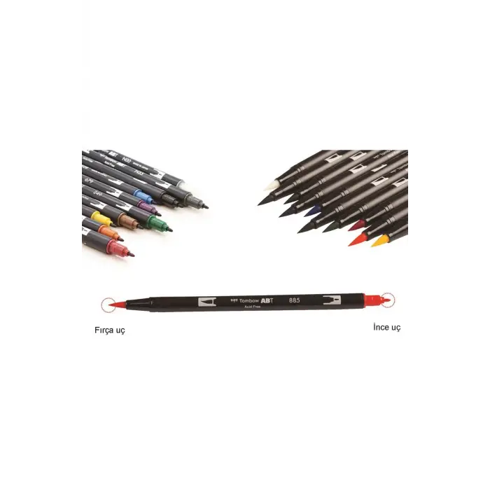 Tombow Brush Abt 555 Grafik Kalemi Ultramarine